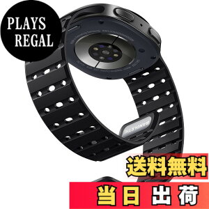 �y���������z[Bandletic] Galaxy watch 8 �o���h - �}�O�l�b�g�� �V���R���o���h Watch 8 44mm 40mm/ Watch 8 Classic 46mm �ɑΉ� N52���� �ʋC�� �ϊ� �h�� �y�� �j�����p �����p�o���h �F�F�u���b�N