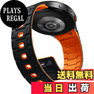 �y���������z[Bandletic] Galaxy Watch 7 �o���h -N52���͎��Γ��� �ʋC�� �y�� �V���R�� �X�|�[�c�o���h Galaxy Watch 7/6/5/4/Classic/5 Pro 40mm/42mm/43mm/44mm/46mm/47mm �Ή� �����Y ���f�B�[�X �F�F�u���b�N/�I����