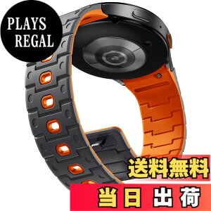 �y���������z[Bandletic] Galaxy Watch 7 �o���h -N52���͎��Γ��� �ʋC�� �y�� �V���R�� �X�|�[�c�o���h Galaxy Watch 7/6/5/4/Classic/5 Pro 40mm/42mm/43mm/44mm/46mm/47mm �Ή� �����Y ���f�B�[�X �F�F�O���[/�I�����W