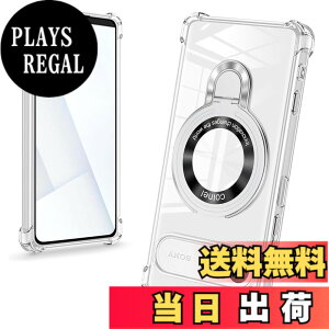 �y���������zbaodunwei Galaxy A25 5G �P�[�X �N���A �����O�t�� MagSafe�Ή� �}�O�l�b�g���� �c�����Ή� �A�W���X�^�u���X�^���h �l�p�G�A�N�b�V���� �ϏՌ� Galaxy A25 SC-53F SCG33 �J�o�[ �Ռ��z���|�P