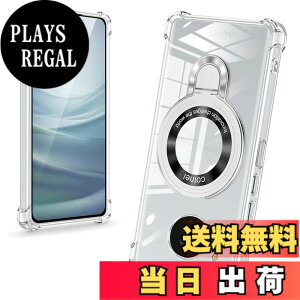 �y���������zbaodunwei Galaxy A25 5G �P�[�X �N���A �����O�t�� MagSafe�Ή� �}�O�l�b�g���� �c�����Ή� �A�W���X�^�u���X�^���h �l�p�G�A�N�b�V���� �ϏՌ� Galaxy A25 SC-53F SCG33 �J�o�[ �Ռ��z���|�P