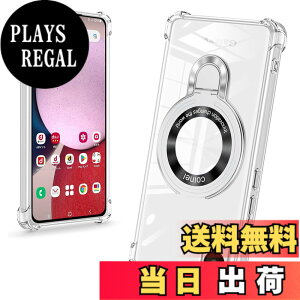 �y���������zbaodunwei Galaxy A25 5G �P�[�X �N���A �����O�t�� MagSafe�Ή� �}�O�l�b�g���� �c�����Ή� �A�W���X�^�u���X�^���h �l�p�G�A�N�b�V���� �ϏՌ� Galaxy A25 SC-53F SCG33 �J�o�[ �Ռ��z���|�P