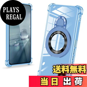 �y���������zbaodunwei Galaxy A25 5G �P�[�X �N���A �����O�t�� MagSafe�Ή� �}�O�l�b�g���� �c�����Ή� �A�W���X�^�u���X�^���h �l�p�G�A�N�b�V���� �ϏՌ� Galaxy A25 SC-53F SCG33 �J�o�[ �Ռ��z���|�P