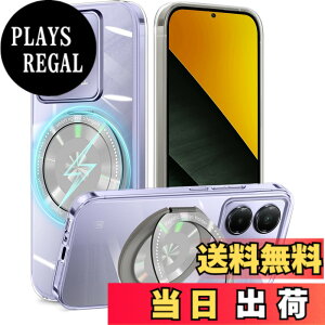�y���������zCexitesuo For �P�[�X �N���A �����O�t�� 360°��]�X�^���h �ϏՌ� �J�o�[ ���^ �y�� �l�C �X�}�z�P�[�X ���� TPU �ԍڃz���_�[�Ή� �F�F�N���A�A�T�C�Y�FXiaomi POCO M7 Pro 5G