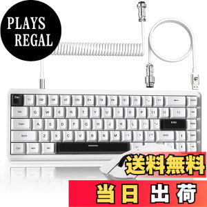 �y���������zMAMBASNAKExATTACK SHARK X65HE+R1 �Q�[�~���O�L�[�{�[�h�}�E�X�Z�b�g 65% ���C�����s�b�h�g���K�[ RGB 8K�|�[�����O���[�g / ���y��59g �����}�E�X PAW3311 18000DPI 2.4G/Bluetooth / 0.125ms���C�e���V