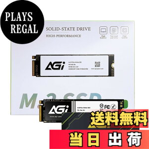 �y���������zAGI 1TB SSD �q�[�g�V���N�t�� PS5�Ή� PCIe Gen4x4 NVMe AI818-43 M.2 5�N �ő�Ǎ�:4700MB/s 3D NAND ����SSD Heatsink