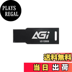 �y���������zAGI USB������ USB3.2 USB Type-A �ő�ǂݎ�葬�x 120MB/s ���^�� �O�t�������� �g�ѕ֗� UP138 �F�FMetallic�A�T�C�Y�F128GB