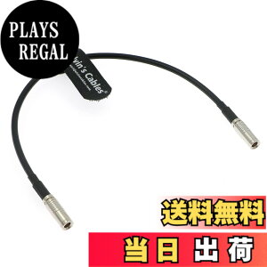 �y���������zAlvin's Cables �^�C���R�[�h�P�[�u�� Canon R5C�J�����p Atomos Ultrasync One Straight DIN to DIN �^�C���R�[�h�P�[�u�� 30cm|12�C���` �F�F�u���b�N