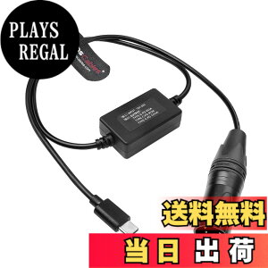 �y���������zAlvin's Cables Type-C �d���P�[�u�� - Canon R5C�ESony A7SIII/FX3�ENikon Z5/Z9/S5 �Ή� USB-C PD 5V/9V/12V 3A �~���[���X�J�����E�X�}�z���d�p 60cm �F�F4�s�� XLR