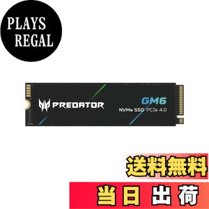 �y���������zAcer Predator M.2 SSD DRAM���X���f�� GEN4/GEN5 GM6/GM9 NVMe2.0 2280 PCIe �T�C�Y�F2TB