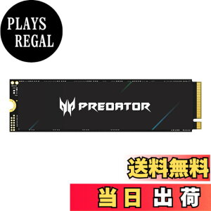 �y���������zAcer Predator M.2 SSD DRAM���X���f�� GEN4/GEN5 GM6/GM9 NVMe2.0 2280 PCIe �T�C�Y�F4TB