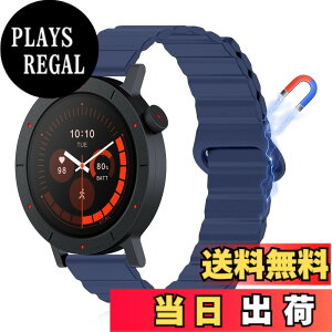 �y���������z[CeiBand] 22mm �o���h Huawei Watch GT 5 46mm/Huawei Watch GT 5 Pro 46mm/Huawei Watch Buds �Ή� �����o���h ���C�t�� �V���R���o���h �o���h �}�O�l�b�g�t�� �����ȒP �X�|�[�c�o���h �X�g���b�v ��