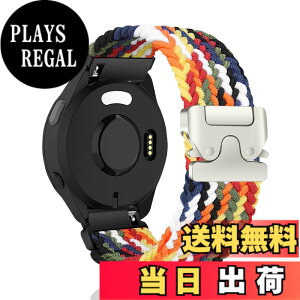 �y���������z[CeiBand] �R���p�`�u�� 20mm �o���h Garmin Forerunner 165/Forerunner 165 Music/Garmin Vivoactive 5 �Ή� �A�b�v���E�H�b�`�o���h �r���v�o���h �p���V���[�g�X�^�C���̃o�b�N�� ���v�o���h �x���g