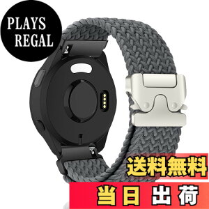 �y���������z[CeiBand] �R���p�`�u�� 20mm �o���h Garmin Forerunner 165/Forerunner 165 Music/Garmin Vivoactive 5 �Ή� �A�b�v���E�H�b�`�o���h �r���v�o���h �p���V���[�g�X�^�C���̃o�b�N�� ���v�o���h �x���g