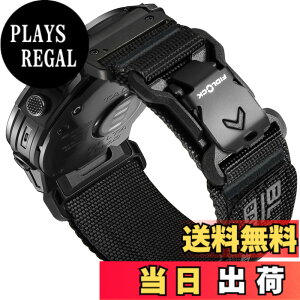 �y���������z[Bandletic]�K�[�~�� �x���g-26mm Fidlock���C�o�b�N�� �����i�C������ �y�ʁE�ʋC�E������ Fenix 8/7X/7X Pro/6X/6X Pro/Epix Pro/Instinct 2X/Quatix 3/Enduro/1/2/3/Descent Mk3i�Ή� �X�|�[�c �����p�o���h 