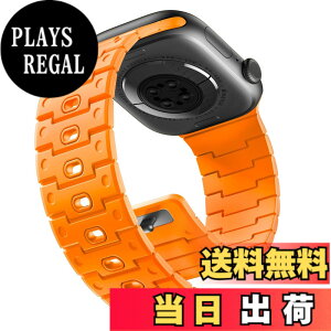 �y���������z[Bandletic]�A�b�v���E�H�b�`�p �o���h - Apple Watch�Ή��o���h N52���͎��Γ��� �y�ʃV���R���f�� �h���h�o ���g�����_���f�U�C�� 49mm/46mm/45mm/44mm/42mm/41mm/40mm/38mm �Ή� 5.5-8.3�C���`����