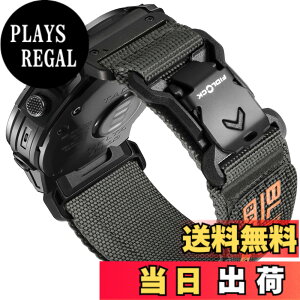 �y���������z[Bandletic]�K�[�~�� �x���g-26mm Fidlock���C�o�b�N�� �����i�C������ �y�ʁE�ʋC�E������ Fenix 8/7X/7X Pro/6X/6X Pro/Epix Pro/Instinct 2X/Quatix 3/Enduro/1/2/3/Descent Mk3i�Ή� �X�|�[�c �����p�o���h 