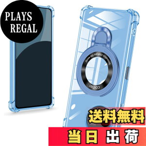 �y���������zbaodunwei Galaxy A25 5G �P�[�X �N���A �����O�t�� MagSafe�Ή� �}�O�l�b�g���� �c�����Ή� �A�W���X�^�u���X�^���h �l�p�G�A�N�b�V���� �ϏՌ� Galaxy A25 SC-53F SCG33 �J�o�[ �Ռ��z���|�P