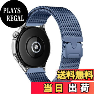 �y���������z[HinZann] �X�e�����X �o���h Huawei Watch GT 6 46mm/GT 6 Pro/GT 5/GT 5 Pro/GT 4/5/4/3 Pro �Ή����Ă��܂� 22mm�����p�x���g�E�}�O�l�b�g�E�~���l�[�[���[�v�E�������� ���b�V�� �ʋC �o���h Huawei