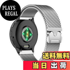 �y���������z[HinZann] �X�e�����X �o���h Garmin Venu 4 45mm/Venu 3/Venu2/D2 Air X15/vivoactive 4 �Ή����Ă��܂� 22mm�����p�x���g�E�}�O�l�b�g�E�~���l�[�[���[�v�E�������� ���b�V�� �ʋC �o���h Garmin Fore