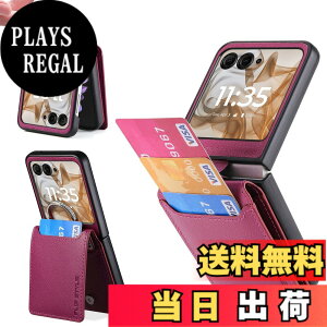�y���������zFor Motorola Razr 60/Razr 60S Razr 50/Razr 50S/ Razr 50d/60d M-51E/M-51F �P�[�X �J�o�[ PU���U�[�蒠�^ �}�z�P�[�X �^�������U�[ �܂肽���݌^ �����O�t�� �J�[�h���[ �y�� �S�ʕی� �}�O�l�b�g�f
