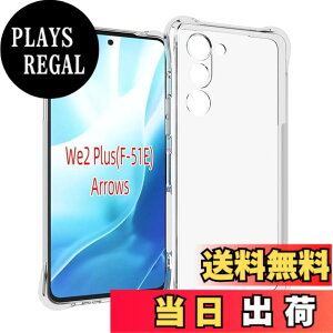 �y���������zRKINC Transparent TPU Case �F�FTransparent�A�T�C�Y�Farrows We2 Plus F-51E