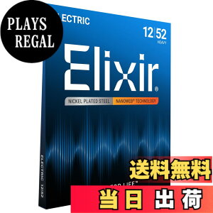 �y���������zElixir �G���N�T�[ �G���L�M�^�[�� NANOWEB �y�������K�i�z �F�F1�Z�b�g�A�T�C�Y�FHeavy .012-.052