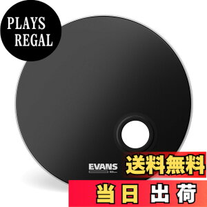 �y���������zEVANS �G���@���X �o�X�h�����w�b�h EMAD ���]�i���g/EMAD Bass Resonant (single-ply,7.5mil) �y�������K�i�z �T�C�Y�F24