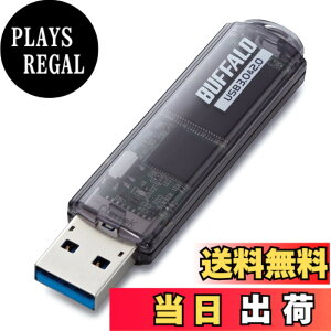 �y���������zBUFFALO USB3.0�Ή� USB������ �X�^���_�[�h RUF3-CA�V���[�Y �F�F�u���b�N�A�T�C�Y�F64GB