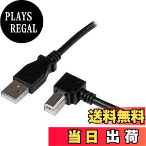 �y���������z�X�^�[�e�b�N.com USB 2.0 �P�[�u�� �^�C�vA - �^�C�vB/L�^ �F�F�u���b�N�A�T�C�Y�F1m
