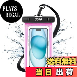 �y���������zJOTO �h���P�[�X 2���Z�b�g �X�}�z�p IPX8�F��iPhone16/15/14/13/12 Pro Max Galaxy S24/S23 Ultra Pixel 8 Pro �Ή� 7�C���`�܂� �w��F�ؑΉ� ���C �C �v�[�� �ނ� �A�E�g�h�A ��|���� -�u���b�N �F
