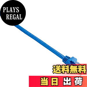 �y���������z�G���R�� LAN�P�[�u�� CAT6A�ܐ܂�h�~�R�l�N�^ �u���[ �F�F�u���[�A�T�C�Y�F30m
