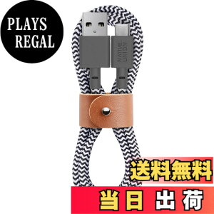 �y���������zNATIVE UNION�i�l�C�e�B�u���j�I���jBelt Cable USB-C to USB-A (1.2m/3m) �}���[�d�P�[�u�� ���U�[�X�g���b�v�t��iPhone 16, Samsung Galaxy Z Fold 6, Flip 6, S24 Ultra, Pixel 9 Pro, iPad Pro�Ή� �F�FZebra�i�V