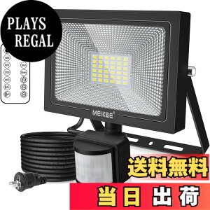 �y���������zMEIKEE �Z���T�[���C�g ������ 10W 20W 30W 50W PIR���O�Z���T�[ �t���b�h���C�g ���O �l���Z���T�[ �h�ƃ��C�g 6500K �����F �����P�x ���ԏ� ���֓� �q�� ���� �����̖h�Ƃ� �Ɩ���� IP