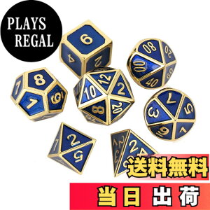 �y���������zYourandoll 7�� �����������^���_�C�X �T�C�R�����ʑ̃_�C�XD20 D12 D10 D8 D6 D4 Dungeons and Dragons DND TRPG MTG�_�C�X�e�[�u���Q�[���p 16mm �F�F�u���[�S�[���h�A�T�C�Y�F16mm