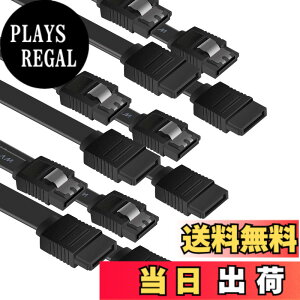 �y���������zBENFEI SATA�P�[�u�� (�X�g���[�g�^)�A3�p�b�N SATA�P�[�u��III 45cm 6 Gbps�X�g���[�gHDD SDD�f�[�^�P�[�u���A���b�N���b�`�t�� SATA HDD�ASSD�ACD�h���C�o�[�ACD���C�^�[�ɑΉ�-�u���b�N�c 