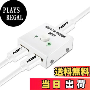�y���������zHDMI�Z���N�^�[ 2x1/1x2 NIERBO 4K�Ή� �����`�� PS4/HDTV/�Q�[���@/���j�^�[/PC �F�F�z���C�g�A�T�C�Y�FHDMI �Z���N�^�[ 2x1 �o���� �z���C�g