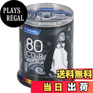 �y���������z�o�[�x�C�^���W���p��(Verbatim Japan) CD-R �F�F�z���C�g(�C���N�W�F�b�g�v�����^�Ή�)�A�T�C�Y�F100��(�X�s���h��)