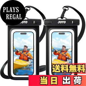 �y���������zJOTO �h���P�[�X 2���Z�b�g �X�}�z�p IPX8�F��iPhone17/16/15/14/13/12 Pro Max Galaxy S24/S23 Ultra Pixel 8 Pro �Ή� 7�C���`�܂� �w��F�ؑΉ� ���C �C �v�[�� �ނ� �A�E�g�h�A ��|���� �F�F�u���b