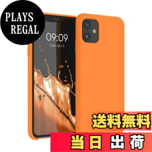 �y���������zkwmobile �X�}�z�P�[�X Apple iPhone 11�Ή� �P�[�X - TPU ���L�b�h �V���R�� �J�o�[ - �ϏՌ� ���h�~ �T���T�� Case �F�F�t���[�e�B�[ �I�����W
