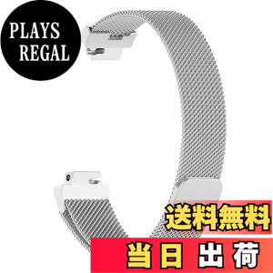 �y���������zmonoii fitbit�݊��i inspire inspireHR ���� �o���h �C���X�p�C�A �x���g �X�e�����X �F�F�V���o�[�A�T�C�Y�FS