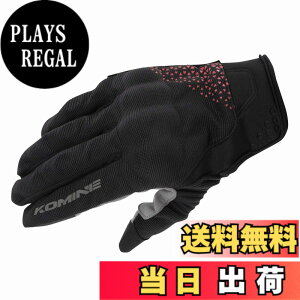 �y���������z�R�~�l(KOMINE) �o�C�N�p �v���e�N�g���b�V���O���[�u-�u���C�u GK-183 GK-1833 �t�ďH���� ���b�V���f�� �v���e�N�^�[ �F�FBlack/Delta Red�A�T�C�Y�FS