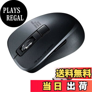 �y���������z�T�����T�v���C �L���}�E�X USB A�ڑ� �É� �u���[LED 5�{�^�� 3200dpi(4�i�K�ؑ�) ���^ �u���b�N MA-BL156BK �F�F�u���b�N