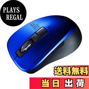 �y���������z�T�����T�v���C �L���}�E�X USB A�ڑ� �É� �u���[LED 5�{�^�� 3200dpi(4�i�K�ؑ�) ���^ �u���b�N MA-BL156BK �F�F�u���[