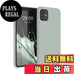 �y���������zkwmobile �X�}�z�P�[�X Apple iPhone 11�Ή� �P�[�X - TPU ���L�b�h �V���R�� �J�o�[ - �ϏՌ� ���h�~ �T���T�� Case �F�F�O���[���O���[