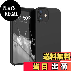 �y���������zkwmobile �X�}�z�P�[�X Apple iPhone 12 mini�Ή� �P�[�X - TPU ���L�b�h �V���R�� �J�o�[ - �ϏՌ� ���h�~ �T���T�� Case �F�F�u���b�N