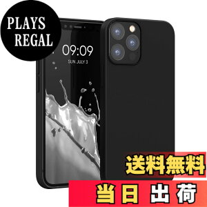 �y���������zkwmobile �X�}�z�P�[�X Apple iPhone 12 / iPhone 12 Pro�Ή� �P�[�X - TPU ���L�b�h �V���R�� �J�o�[ - �ϏՌ� ���h�~ �T���T�� Case �F�F�u���b�N