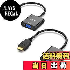 �y���������zBENFEI VGA - HDMI �A�_�v�^�[ �I�[�f�B�I�T�|�[�g����� 1080P �𑜓x������� �A�_�v�^�[ �F�F�u���b�N�A�T�C�Y�F2��