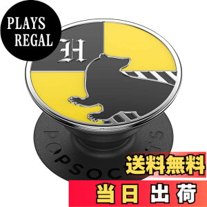 �y���������zPopSockets Japan - �|�b�v�\�P�b�c �W���p�� PopGrip �n���[ �|�b�^�[ �n�b�t���p�t �G�i���� �|�b�v�O���b�v Harry Potter Enamel Hufflepuff �X�}�z�O���b�v&�X�^���h �F�F�n�b�t���p�t�B�A�T