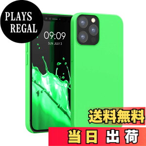 �y���������zkwmobile �X�}�z�P�[�X Apple iPhone 12 / iPhone 12 Pro�Ή� �P�[�X - TPU ���L�b�h �V���R�� �J�o�[ - �ϏՌ� ���h�~ �T���T�� Case �F�F���C���O���[��